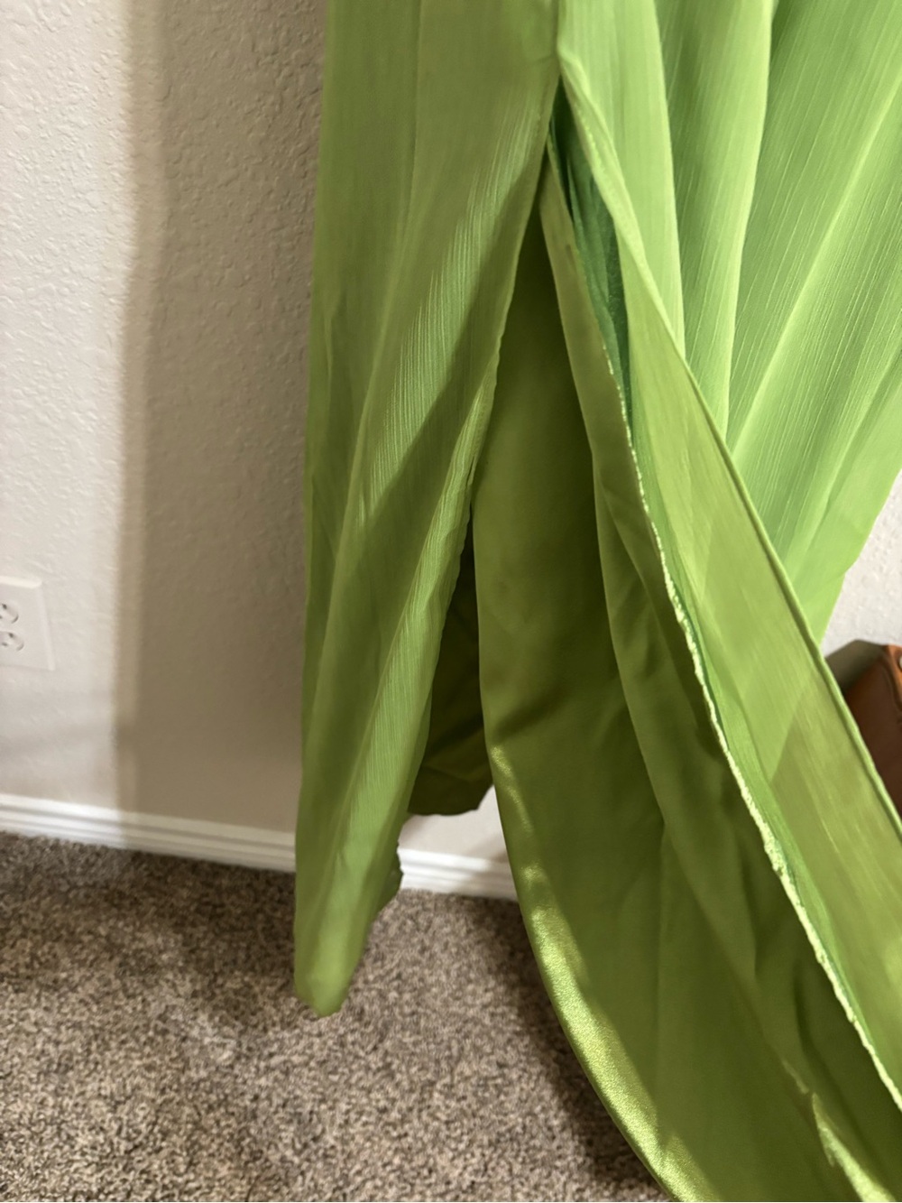 Pomander Place Pistachio Green Soleil Gown - Picture 10 of 14